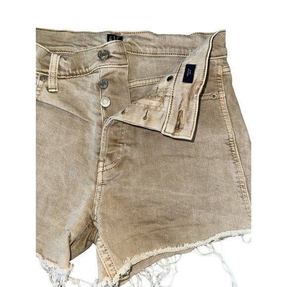 PINK GAP Womens Cut-Off Jean Shorts Size 4 Distressed 90s Booty Dukes Lot - Picture 7 of 14